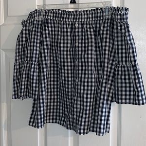 Abercrombie & Fitch Off the Shoulder Top